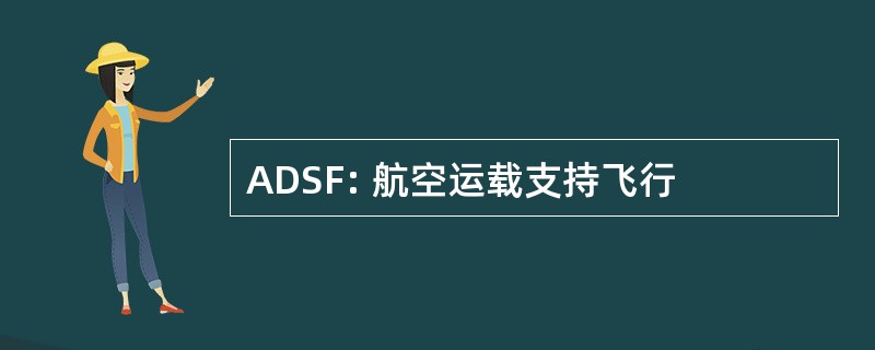 ADSF: 航空运载支持飞行