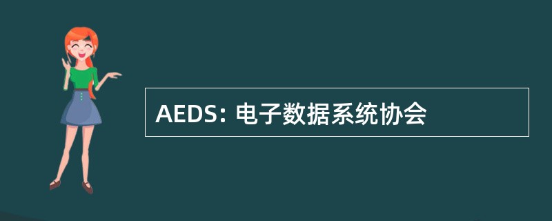 AEDS: 电子数据系统协会