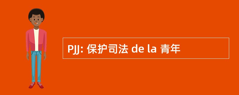 PJJ: 保护司法 de la 青年