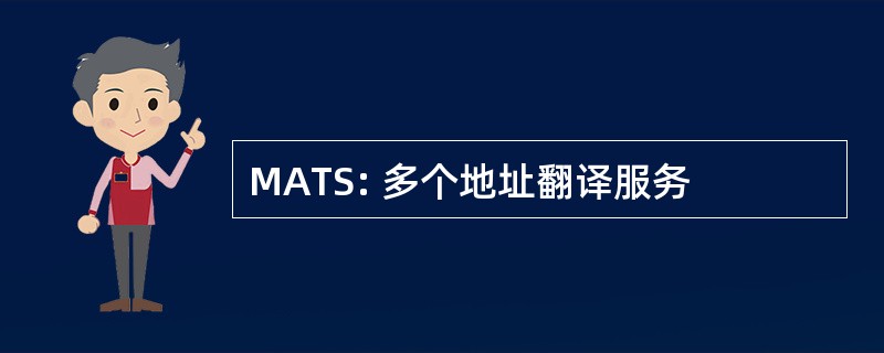 MATS: 多个地址翻译服务