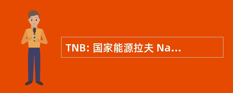 TNB: 国家能源拉夫 Nasional berhad 公司