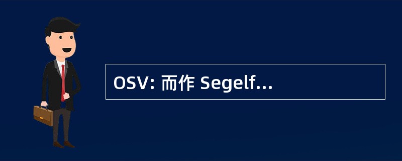 OSV: 而作 Segelflug 以下佩斯达罗齐