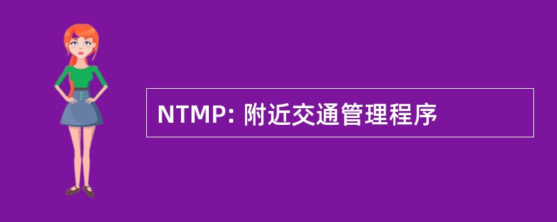 NTMP: 附近交通管理程序