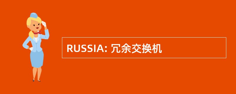 RUSSIA: 冗余交换机