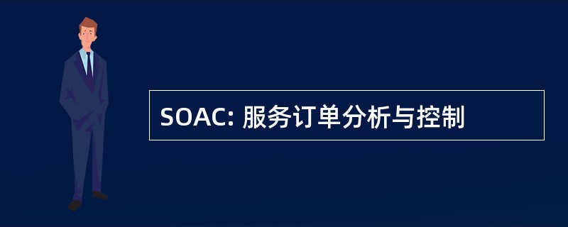 SOAC: 服务订单分析与控制