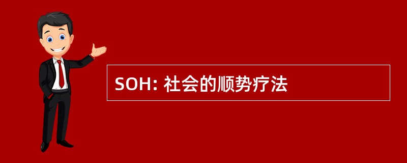 SOH: 社会的顺势疗法