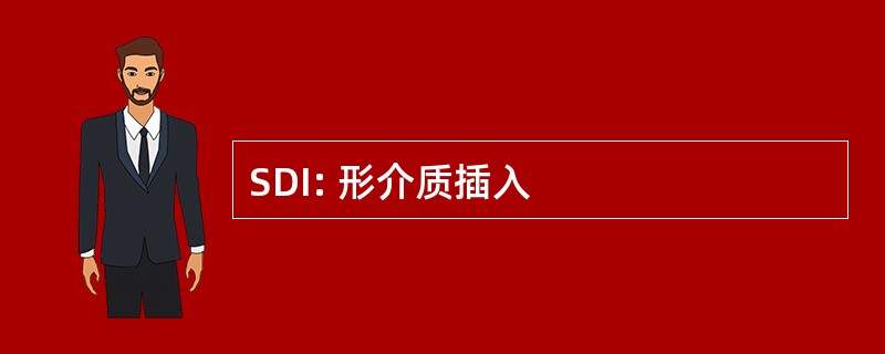 SDI: 形介质插入