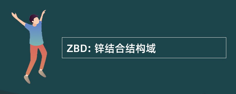 ZBD: 锌结合结构域