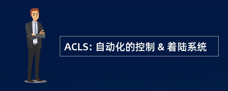 ACLS: 自动化的控制 & 着陆系统