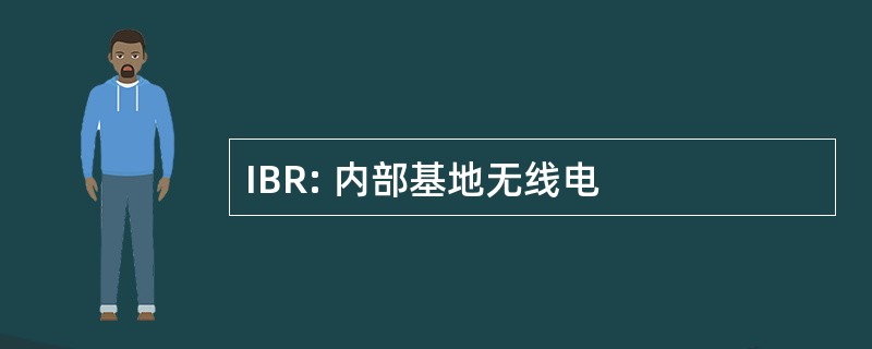 IBR: 内部基地无线电