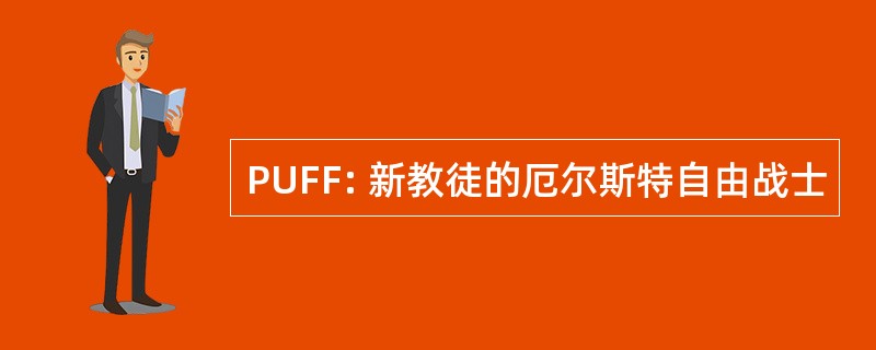 PUFF: 新教徒的厄尔斯特自由战士