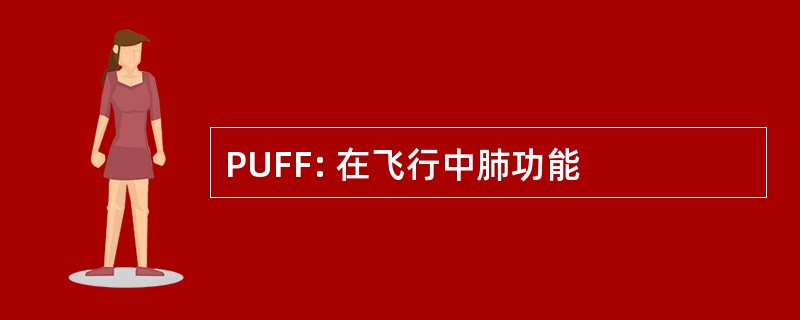 PUFF: 在飞行中肺功能