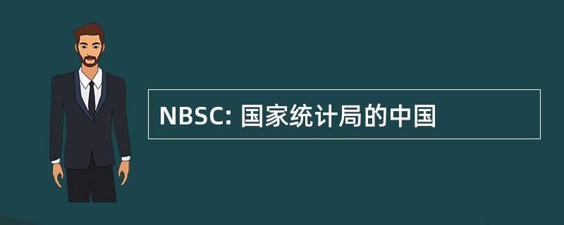 NBSC: 国家统计局的中国