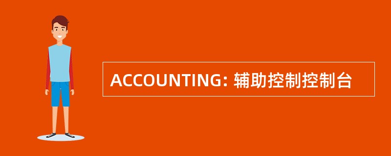 ACCOUNTING: 辅助控制控制台