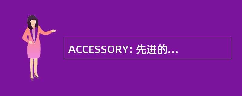 ACCESSORY: 先进的电脑控制纳入