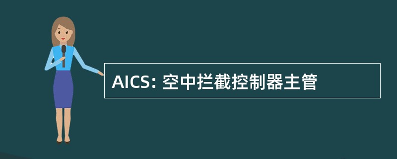 AICS: 空中拦截控制器主管