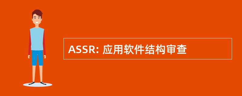 ASSR: 应用软件结构审查