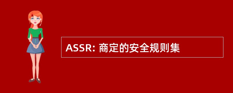 ASSR: 商定的安全规则集