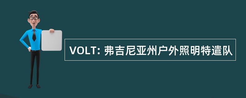 VOLT: 弗吉尼亚州户外照明特遣队