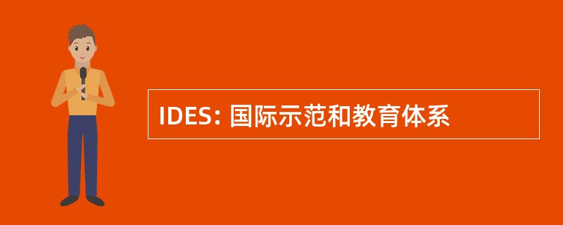 IDES: 国际示范和教育体系