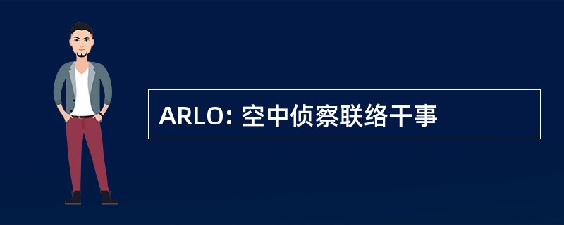 ARLO: 空中侦察联络干事