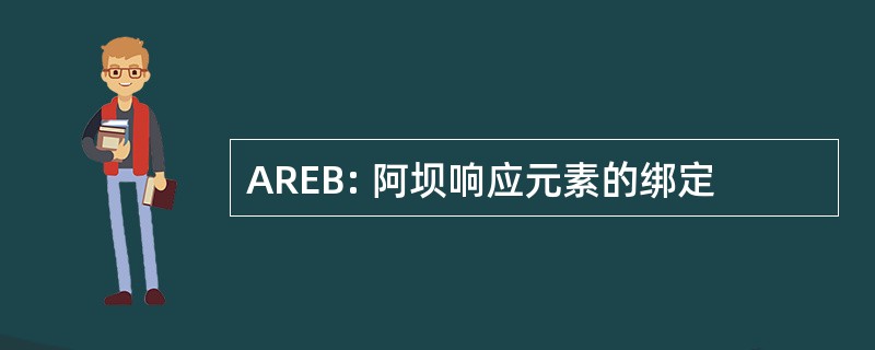 AREB: 阿坝响应元素的绑定