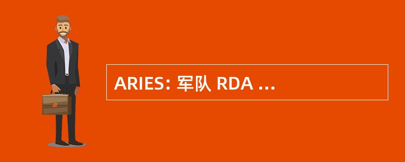 ARIES: 军队 RDA 互联网问题输入系统