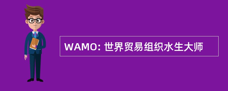 WAMO: 世界贸易组织水生大师