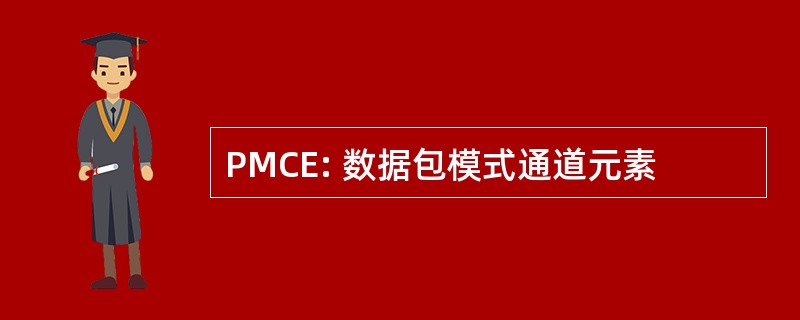 PMCE: 数据包模式通道元素