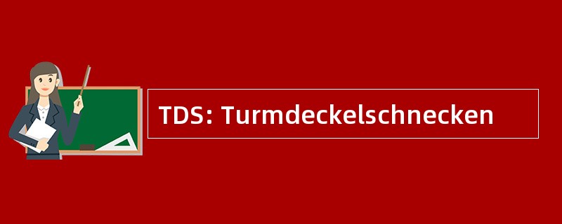 TDS: Turmdeckelschnecken