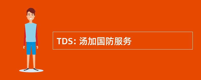 TDS: 汤加国防服务