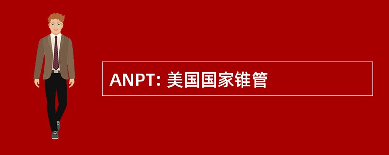 ANPT: 美国国家锥管