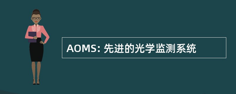 AOMS: 先进的光学监测系统