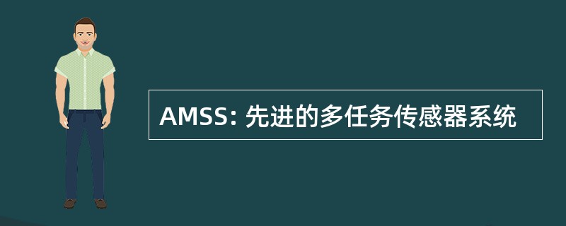 AMSS: 先进的多任务传感器系统