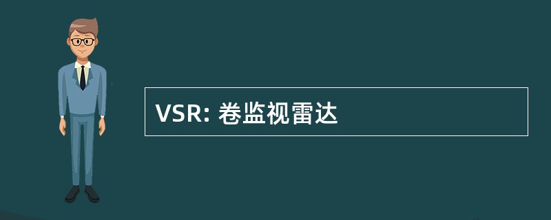 VSR: 卷监视雷达