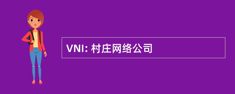 VNI: 村庄网络公司