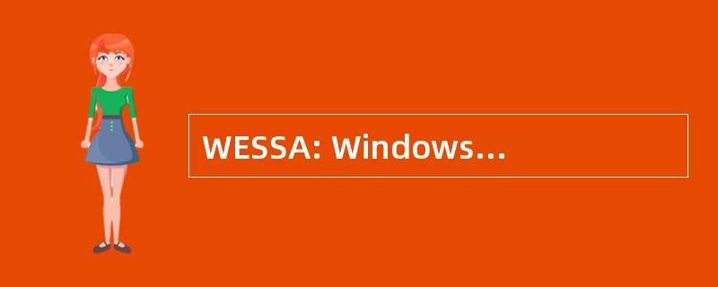 WESSA: Windows 嵌入式战略硅联盟