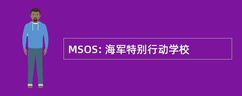 MSOS: 海军特别行动学校