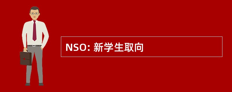 NSO: 新学生取向