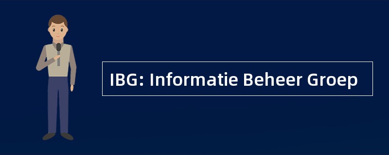 IBG: Informatie Beheer Groep