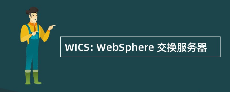 WICS: WebSphere 交换服务器