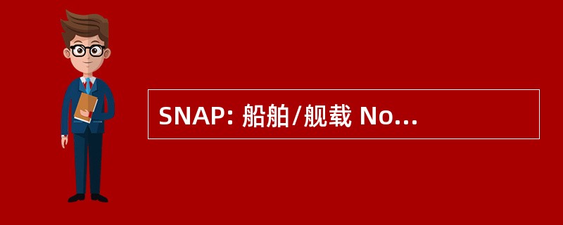 SNAP: 船舶/舰载 Nontactical 自动化程序