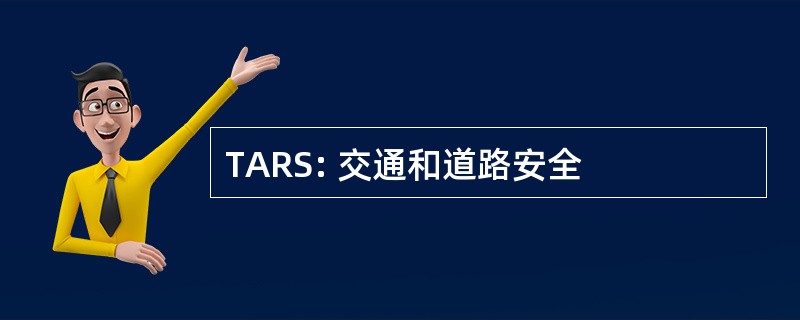 TARS: 交通和道路安全