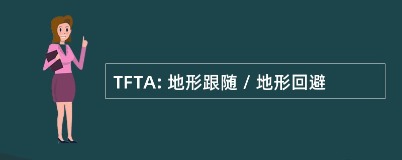 TFTA: 地形跟随 / 地形回避