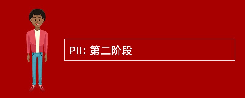 PII: 第二阶段