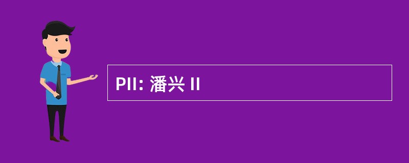 PII: 潘兴 II