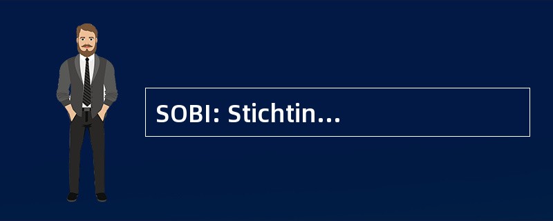 SOBI: Stichting Onderzoek Bedrijfs Informatie