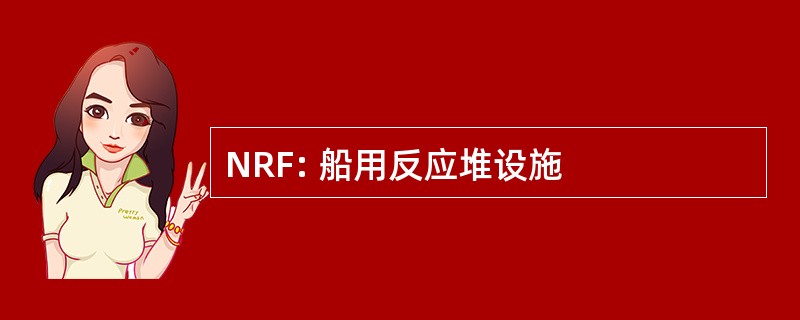 NRF: 船用反应堆设施