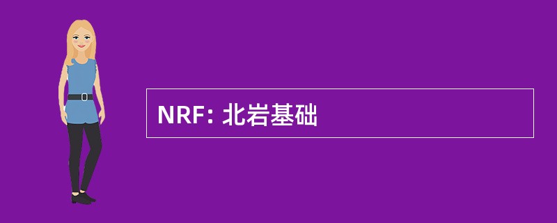 NRF: 北岩基础