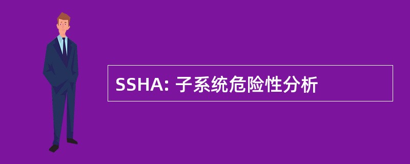 SSHA: 子系统危险性分析